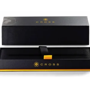 Cross Bailey Medalist Fountain, Ballpoint & Leather Pen Case Set - Image 2